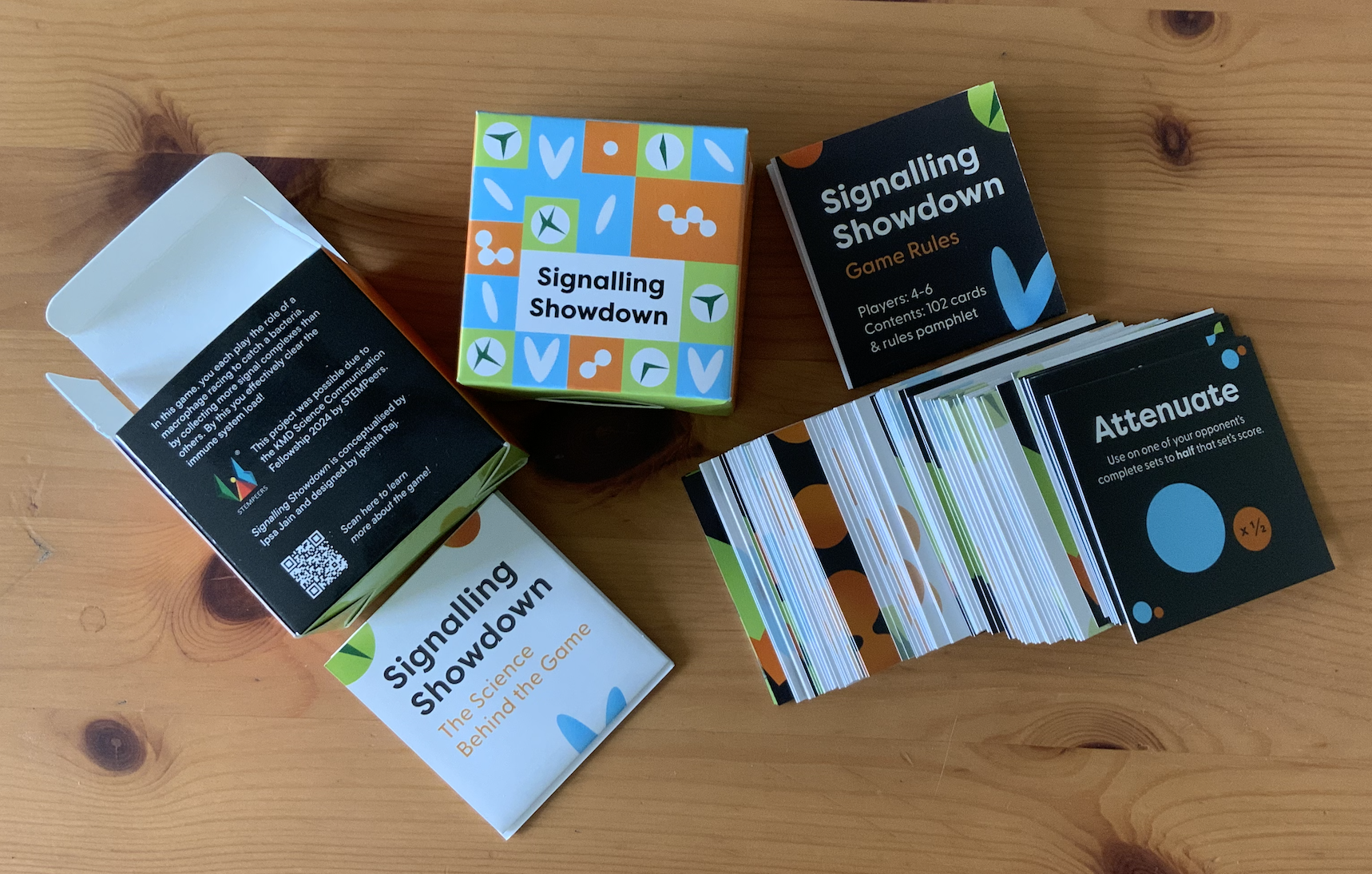 Signaling Showdown card game