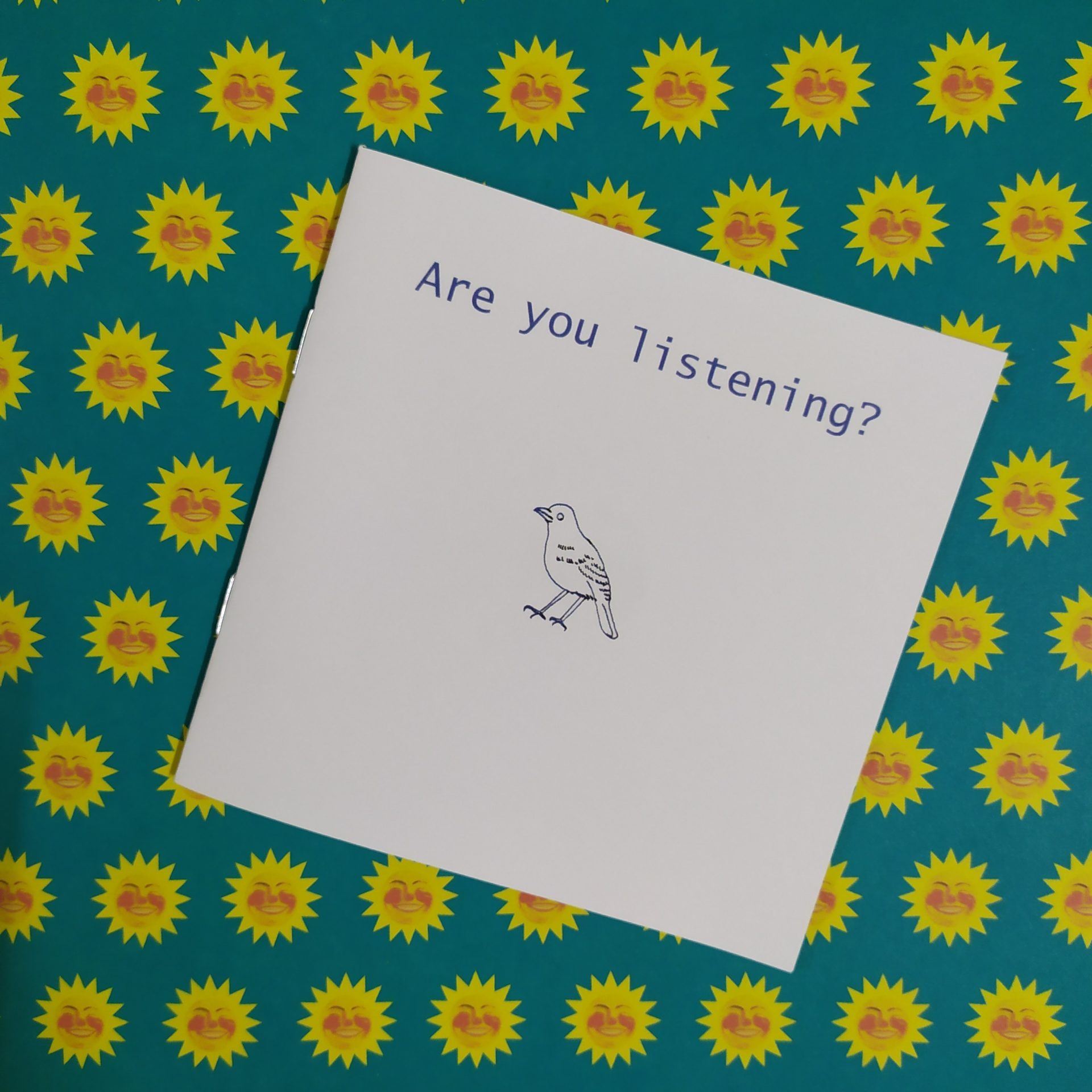 Zine: Are you listening?