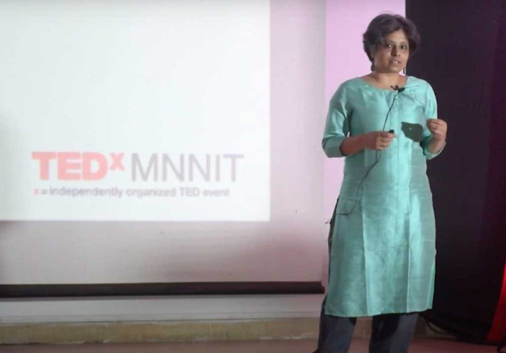 at TEDx MNNIT